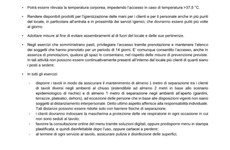 Screenshot Linee guida ripresa attivit economiche e sociali