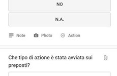 Screenshot CHECKLIST VERIFICA REQUISITI GESTIONE EMERGENZA COVID19