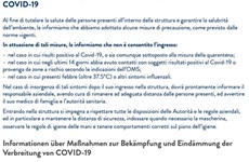 Screenshot Raccolta cartelli informativi Covid19