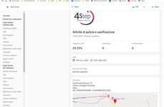 Screenshot File excel ed iAuditor - Attivit pulizia scuole