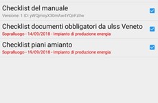 Screenshot Elogy Mobile: sopralluoghi e audit con il mobile