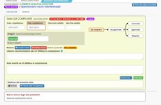 Screenshot ELOGY: GESTIRE LE PRATICHE DI AZIENDE ESTERNE