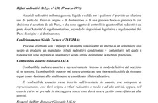 Screenshot Rifiuti radioattivi: inventario nazionale ISPRA