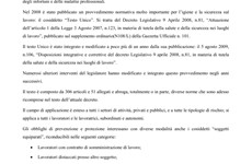 Screenshot Manuale per RLS: la fortuna non  dispositivo di sicurezza