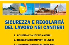 Screenshot Cantieri: sicurezza e regolarita' del lavoro