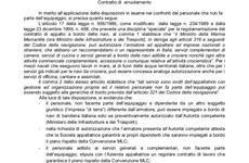 Screenshot Rapporto 2018 convenzione MLC sul lavoro marittimo