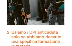 Screenshot OTTO REGOLE VITALI PER CHI LAVORA CON I DPI ANTICADUTA