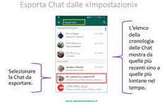 Screenshot GUIDA AL SALVATAGGIO E AL BACKUP DEI MESSAGGI SU WHATSAPP