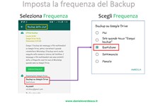 Screenshot GUIDA AL SALVATAGGIO E AL BACKUP DEI MESSAGGI SU WHATSAPP
