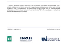 Screenshot PRASSI UNI/PDR 55 2019 ATTREZZATURE A PRESSIONE