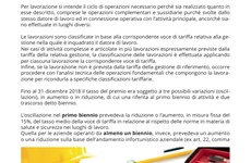 Screenshot AGGIORNATA GUIDA ALLE TARIFFE DEI PREMI INAIL 
